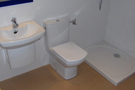 Baño con ducha, Residencial Bonavista, Peñiscola