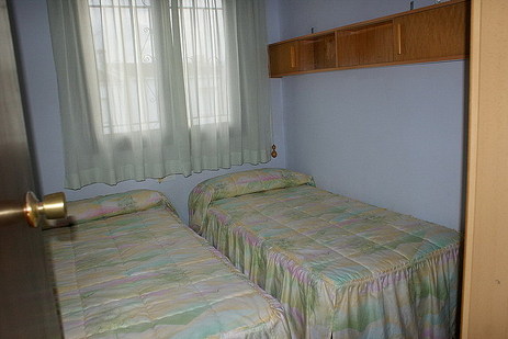 Dormitorio doble, 1ª planta, bungalow Plenamar, Benicarló