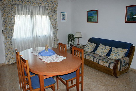 Salón comedor, piso Papa Luna, Benicarló